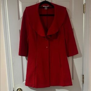 Nygard Red Peacoat
